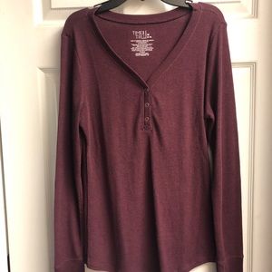 Women’s Time and True thermal henley